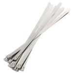 New Bunding Wires Aluminium Cable Ties , Aluminum Zip Ties 100pcs / Bag