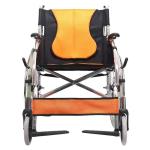 Folding Transport Lightweight Wheelchair Manual 24 Inch Wheelchair