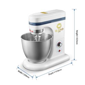 China Commercial 0.35KW Cake Mixer With 7L Volume And Stable Copper Motor For Hotel Kitchen wholesale
