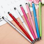 Hotel Use Slim Metal Pen metal stylus touch screen pen for promotional
