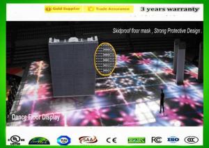 China P6.25 Dance Floor LED Display , Lighted Floor Panels 250mx250mm wholesale