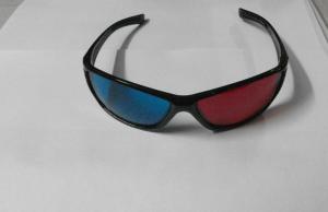 China Plastic Red Cyan 3D Glasses For Home Theater wholesale