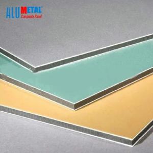 China Brushed PVDF Aluminium Composite Panel 4mm 0.3mm Aluminum Wall Panels wholesale