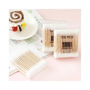 China Daily Use Wooden Cotton Buds Multi Process Disinfection And Sterilization wholesale