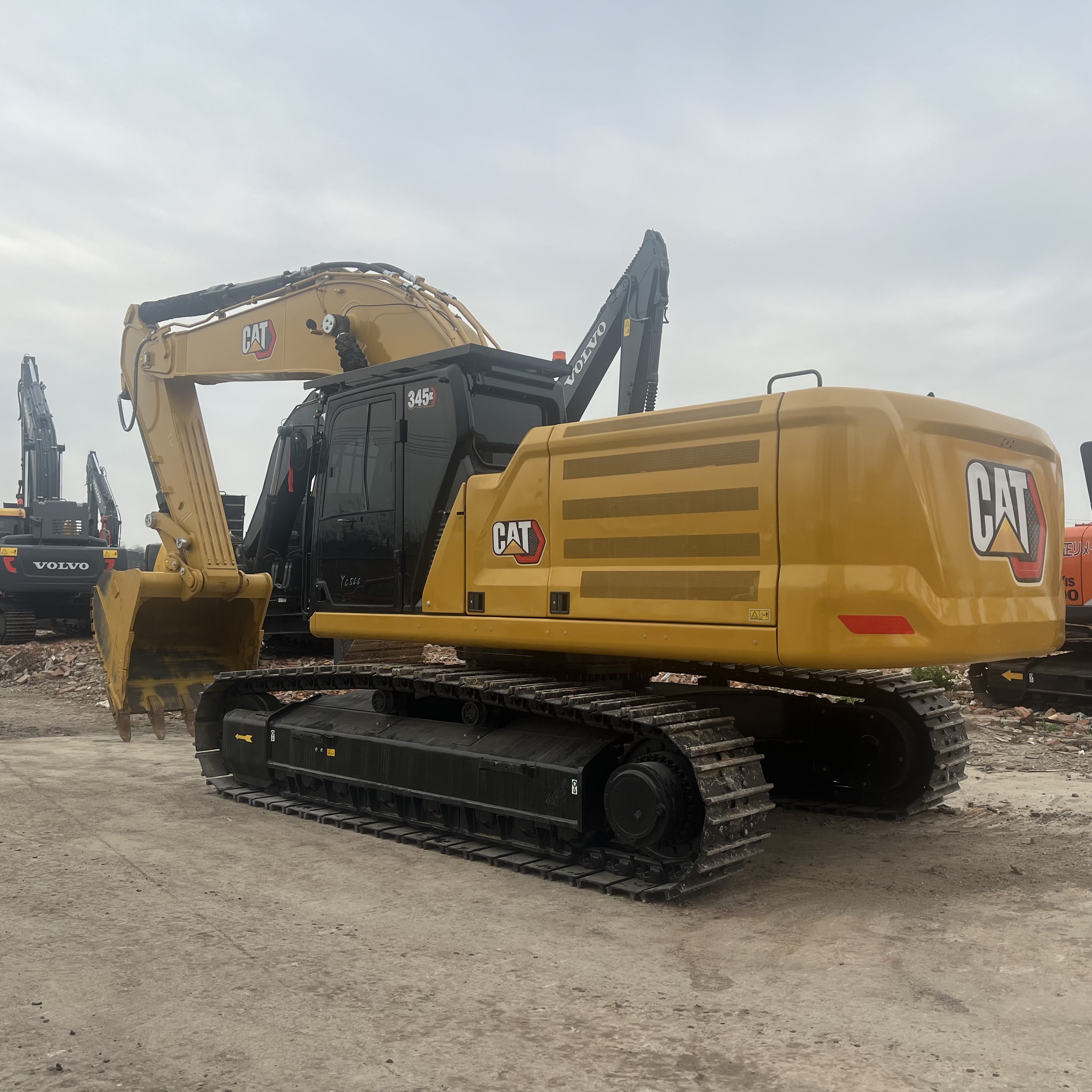 Used CAT 345GC Excavators Heavy Duty 45Ton Caterpillar Mining Tracked Machine Digger