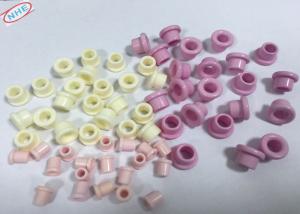 China Pink White Alumina Ceramic Wire Guide Pulley Ra 0.2 For Coil Winder wholesale