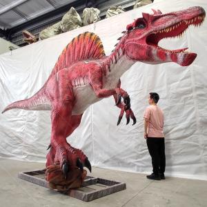 China Realistic Robotic Dino World Animatronic Spinosaurus Dinosaur Model wholesale