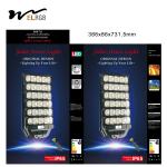 ABS 1000W 2000W 3000 Watt Solar Street Light 6500K 150lm/W