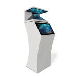 21.5 inch High Transparent Hologram Glass 3d hologram advertising display with