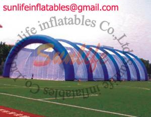 China inflatable air constant pvc outdoor paintball sport tent wholesale