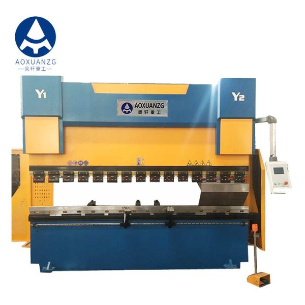 High Precision TP10S 80T 3200MM Metal Hydraulic Press Brakes Machine For Iron