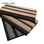Coating Slat Wood Acoustic Panels for Wall and Ceiling Decoration in Customized