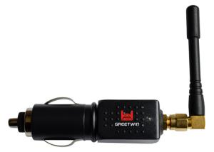 China Mini Black GPS Signal Jammer , vehicle Cell Phone Gps Jammer 10m Range wholesale