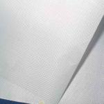 White color Plain woven fiberglass clothes for insulation material