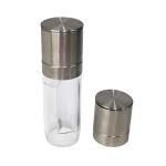 2 In 1 Plastic Jar 220mm 258g 80ml Stainless Steel Salt Grinder