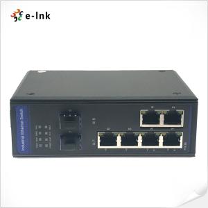 China IEEE 802.1Q 4 Port Din Rail Industrial PoE Switch ethernet Wall Mount wholesale