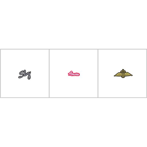 Free sample iron custom patches embroidered patches