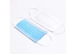 2 Ply 3 Ply Earloop Non Woven Disposable Medical Mask Surgical Using Blue Color