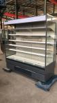 Commercial Upright Supermarket Open Display Fridge with Adjustable Shelving
