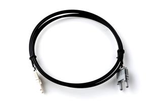 China 2M HFBR Plastic Fiber Optic Cable , Fiber Patch Cables For Versatile Link Terminations wholesale