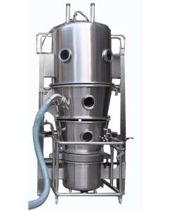 China 60KG Powder Fluidized Bed Spray Granulation Fluid Bed Coater wholesale