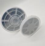 Single Horizontal Wafer Shipper Semitransparent PP Material Cleanliness Clean