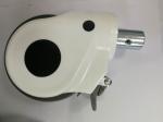 Medical Castors Caster 3/4 Inch Mute Plastic Wheel With Brake ABS Outer Cover