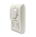 Mechanical Style Heating Air Conditioning Thermostats 50 / 60Hz 128×84×48mm