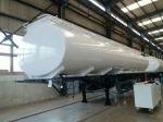 CIMC 42,000 Fuel Tank Semi Trailer With 4 Inch Manhole Cover Q235 material