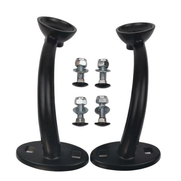 Universal Car Fitment Highboy Black Anodizing Fenderless Hot Rod Headlight Mount