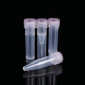 China 1.5ml Conical Bottom Microcentrifuge Tube Sample Tube With Screw Hat wholesale