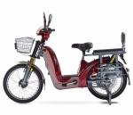Large Capacity 48V 500W Electric Food Delivery Bike With Front And Rear Drum