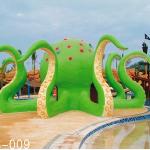 Fiberglass Octopus Aqua Play of Amusement Park Family Recreation