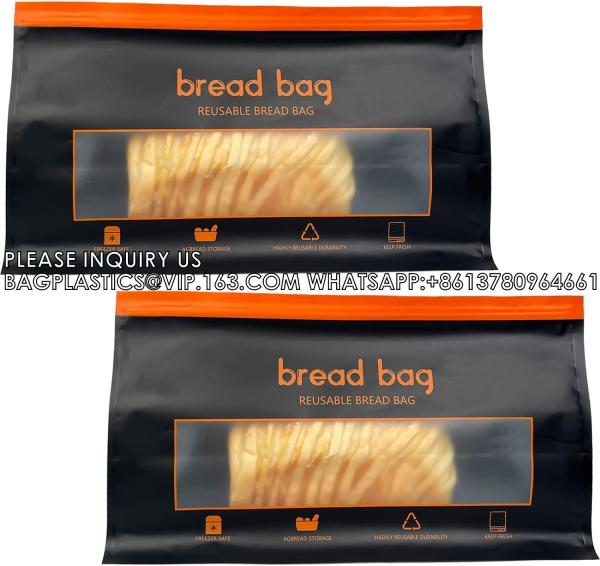 Reusable Zipper Sourdough Bread Bags To Keep Fresh Extra Large Bakery Bread Bags