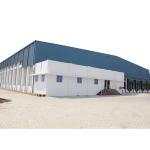 100*200 Steel Roof Trusses , Prefab Metal Building Construction Heavy Type