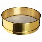 10 - 600 Micron Wire Mesh Sieve Round Shape Stainless Steel Made