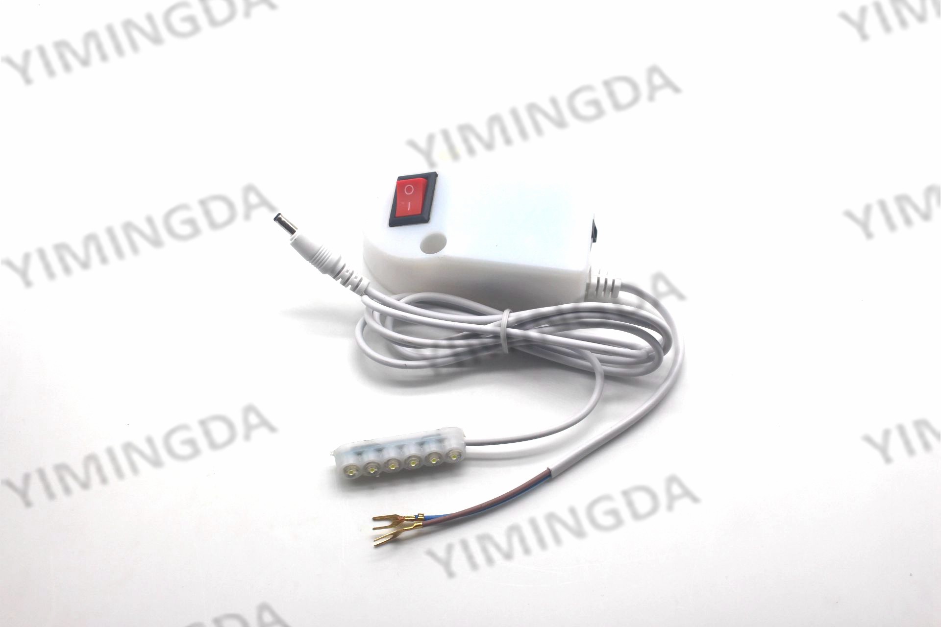 6 Led Lights Textile Machine Parts Solid Material With SGS Certification