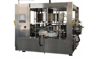China 380V Cold Glue Glass Bottle Labeling Machine For Beverage / Chemical wholesale