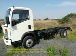 6 Wheels Light Duty Commercial Trucks 4T Euro 2 Light Cargo Truck Chassis