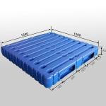 Blow molding pallet double faced brick forklift pallet