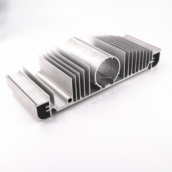 Customized Size Silver Colour Mill Finished Aluminum Extruded Profile For
