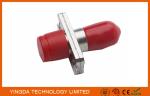 Metal SM SX Hybird Fiber Optic Adapter / Telecom Network Optical Fiber FC/ST