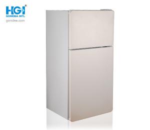 China 50Hz 70L Silver Mini Top Mounted Freezer Antibacterial 2.5 Cubic Feet Refrigerator wholesale