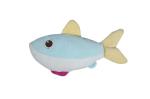 25G Colored Stuffed Fish Toy , Machine Washable Eco Friendly Baby Toys