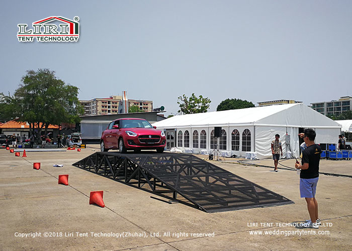 PVC Wall 9M Outdoor Event Tents For Car Test Drive