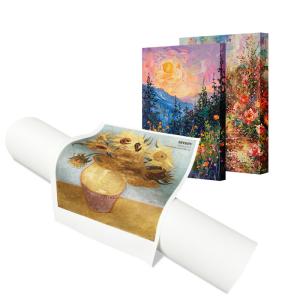 China Aqueous 420gsm Polycotton Canvas For Inkjet Printing wholesale