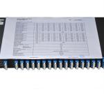Dual Fiber Wavelength Division Multiplexing FMU 1U Rack Mount AAWG Module 40