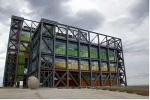 China H Shape Beam &amp; Column Prefabraicted Garage Steel Frame For Office / Industrial Building wholesale