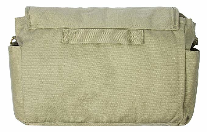 Outdoor Military Tactical Sling Bag , Vintage Military Canvas Bag Spacious Capacity