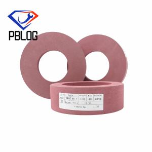 China Manufacture Glass edge processing polishing disc pink grinding stone Cup shape polishing wheel wholesale